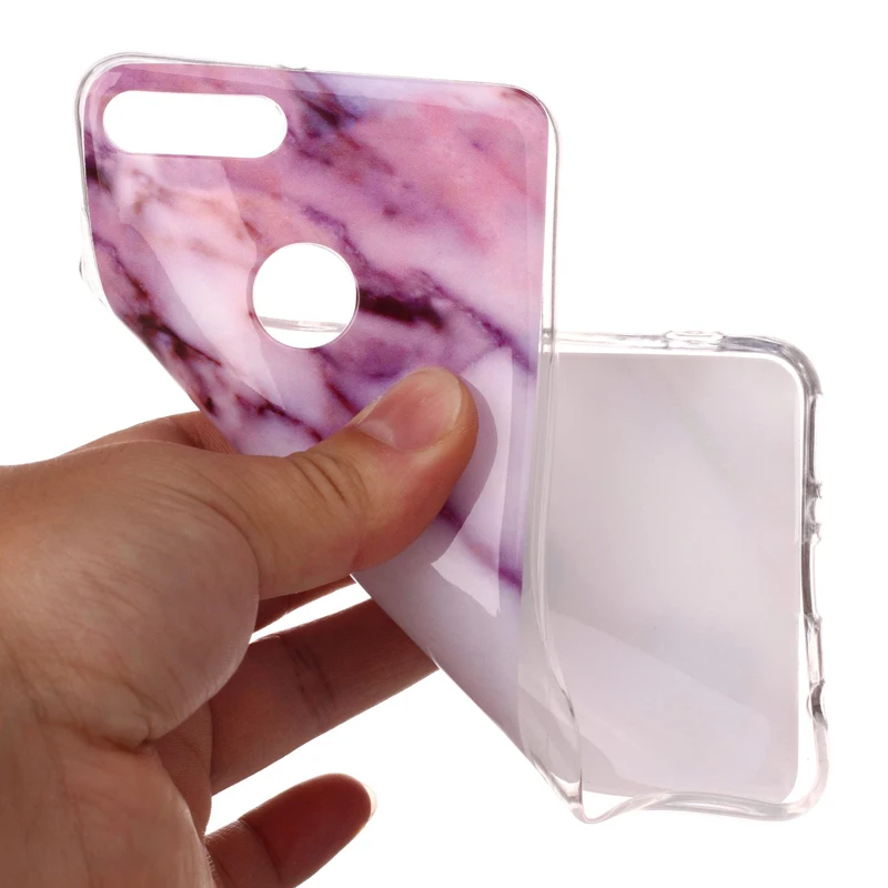 Luxury Mandala Marble Cell Phone Soft TPU Silicone Case Cover Shell for Huawei Y5 2017 Y9 2018 Y7 PRIME Enjoy 6S 7S Honor 7C 7X |