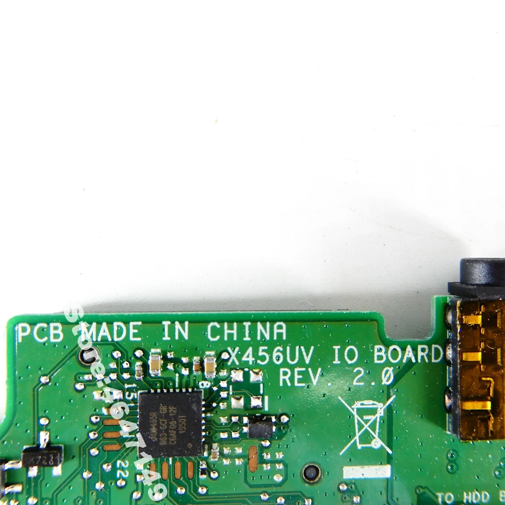 X456UV IO Плата REV 2 0 для ASUS X456U K456U A456UV F456UV R456U материнская плата ноутбука USB аудио SD