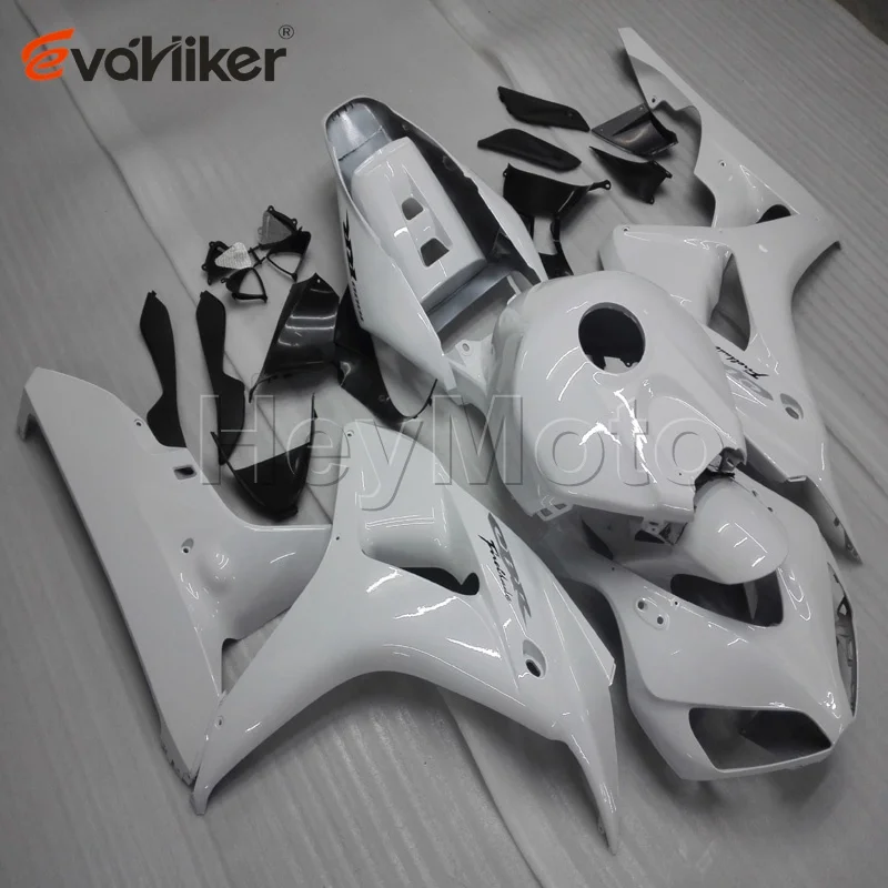 

ABS motorcycle fairing for CBR1000RR 2006 2007 white CBR1000 RR 06 07 ABS plastic panels kit Injection mold