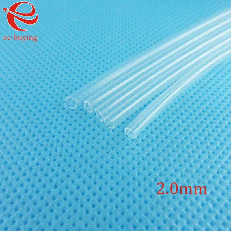 Термоусадочные трубки 1 м черная термоусадочная трубка с внутренним диаметром 2