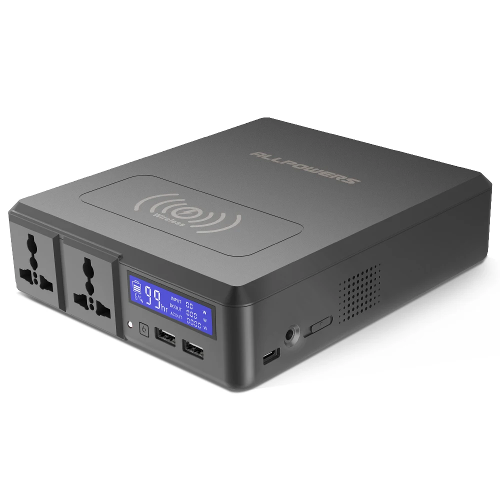 110V US Version Power S power Bank 154 Вт 41600 мАч два выхода 110 В переменного тока, Внешнее зарядное устройство для iPhone, samsung, MacBook, lenovo, acer, ASUS и т. Д - Цвет: 110V US Version