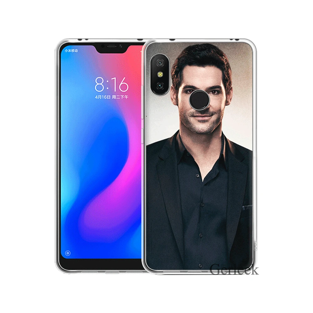 Мягкий ТПУ чехол Lucifer Tv Series постер для Xiaomi Redmi Note 4 4X5 6 Pro Защита корпуса | Мобильные