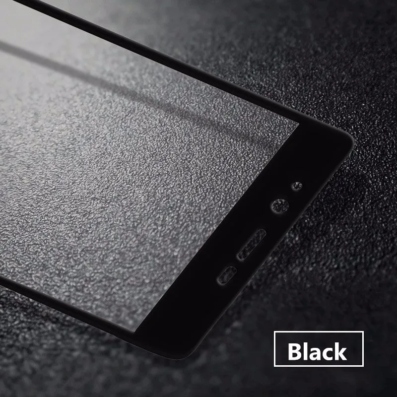 Black 2 шт Redmi 4 Pro стекло Xiaomi Redmi 4 Pro защита экрана закаленное стекло Xiaomi Redmi 4 Pro стекло полное покрытие пленка с закругленными краями - Цвет: Black