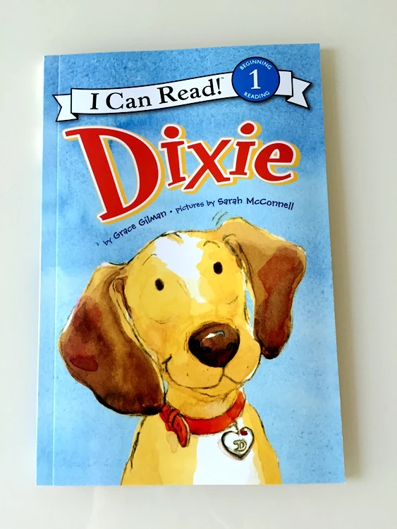 7 шт./компл. сначала я могу читать Dixie собаки Детская Классическая история книги