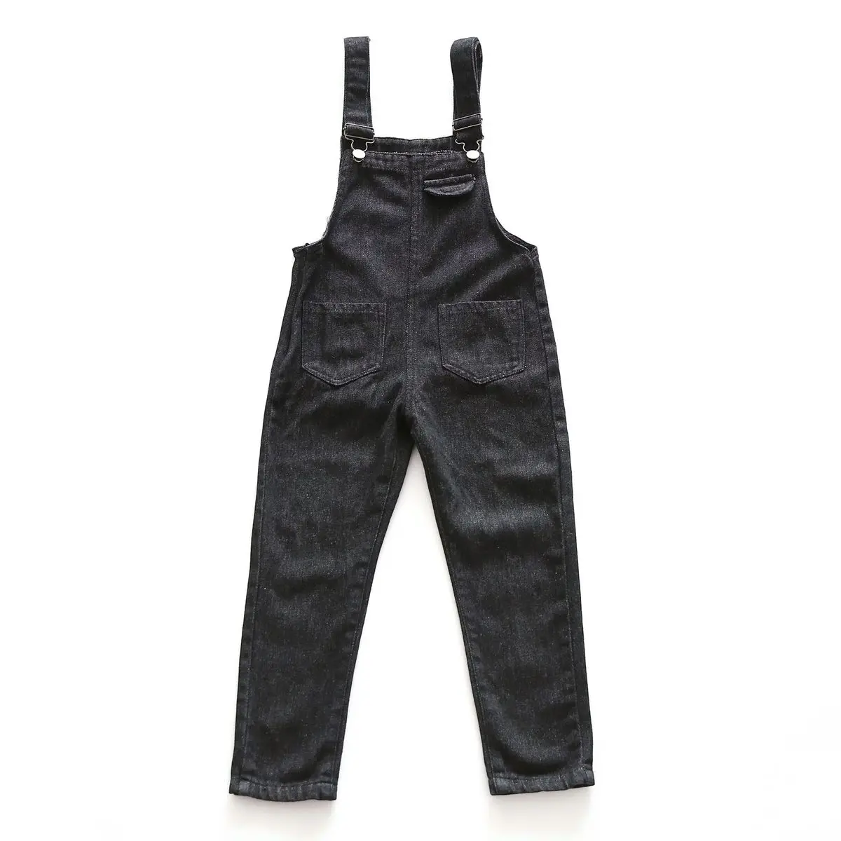 Children's Garment Autumn Child Cowboy Children Solid Color Bib pants | Детская одежда и обувь