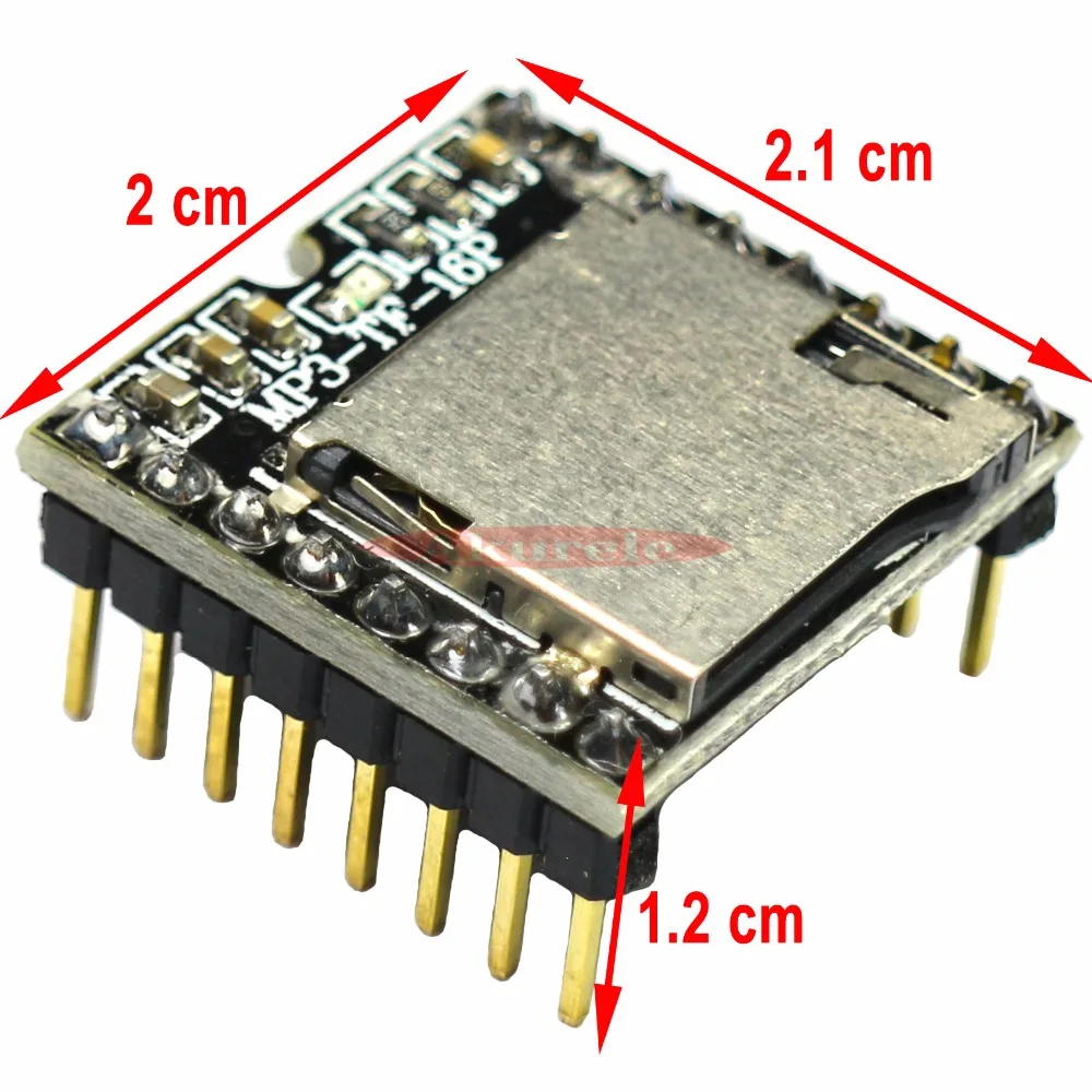 Tf карта мини диск MP3 DFPlayer плата голосового аудио модуля для Arduino DFPlay опт 50 шт.|board for