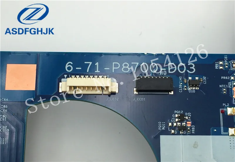 Материнская плата для ноутбука Terrans Force X911 для CLEVO P870DM P870 6-71-P8700-D03 материнская плата 6-77-P870DMG0-D03 ТЕСТ ОК