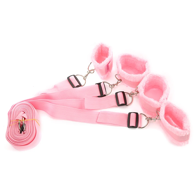 Симпатичная Розовая Сексуальная повязка перед тем как ложиться в кровать