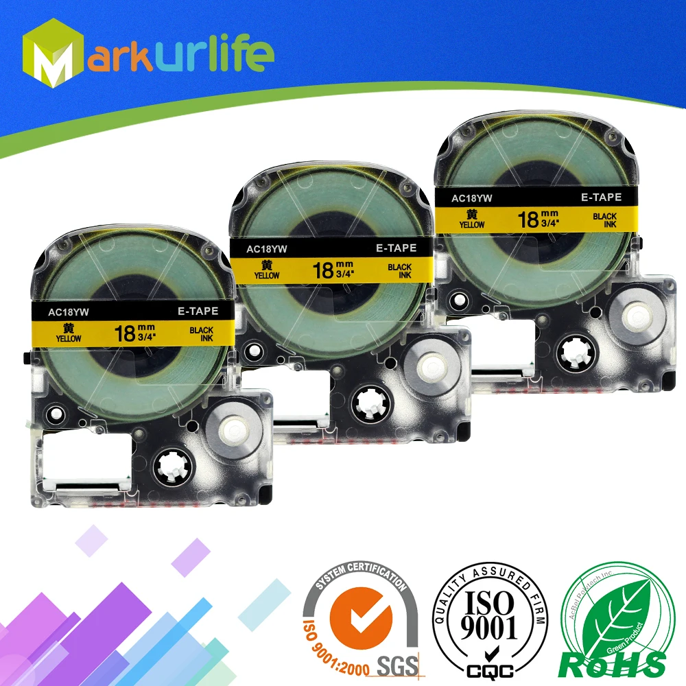 3 шт./Лот Кассетная лента совместимая с EPSON зеркальная фотография фотографический