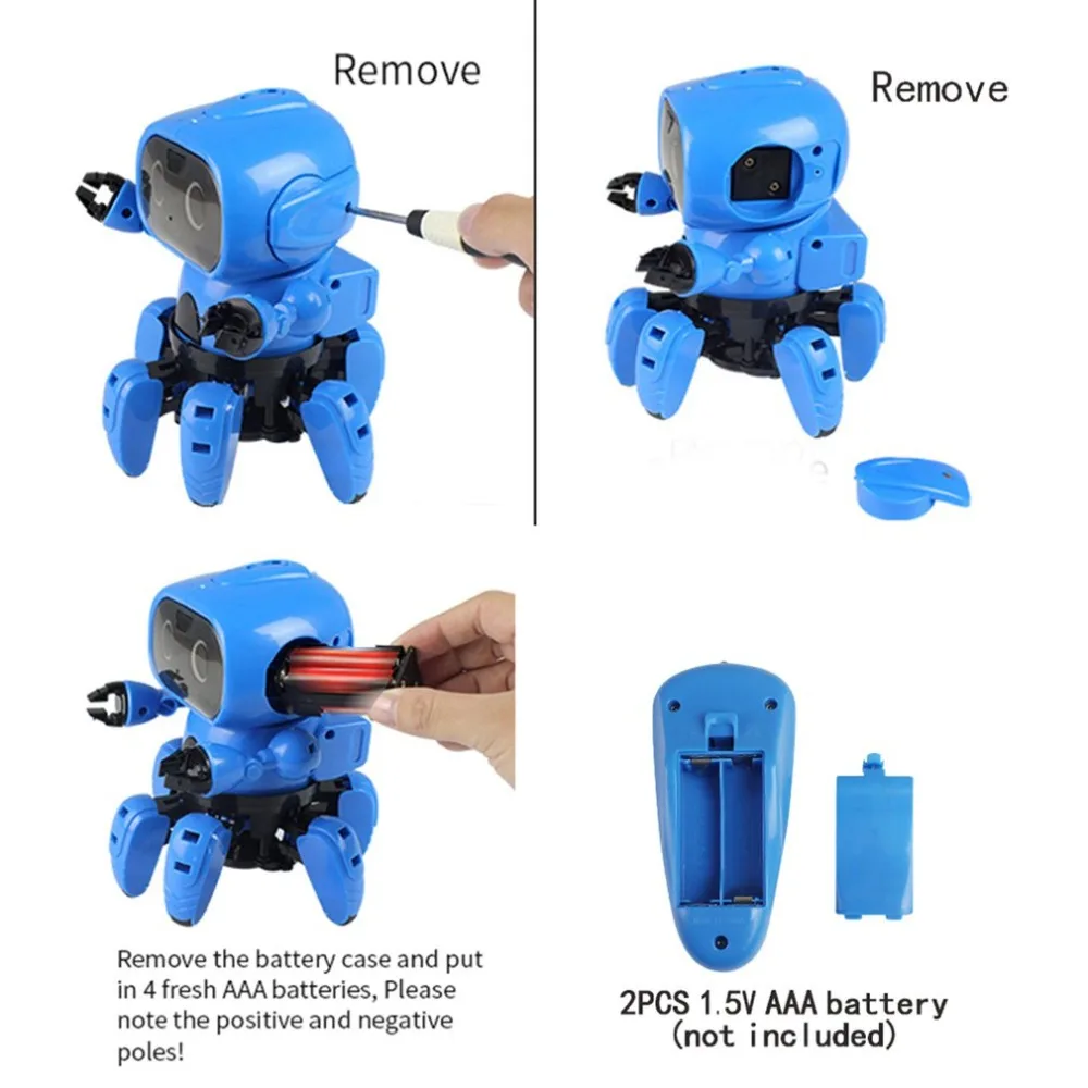 Смарт индукция 6 брюки с широкими штанинами электрический RC робот &quotсделай