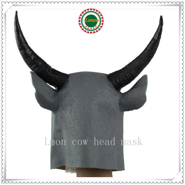 _ Маска на голову для Хэллоуина косплея животных бык/корова/Тау маска животные