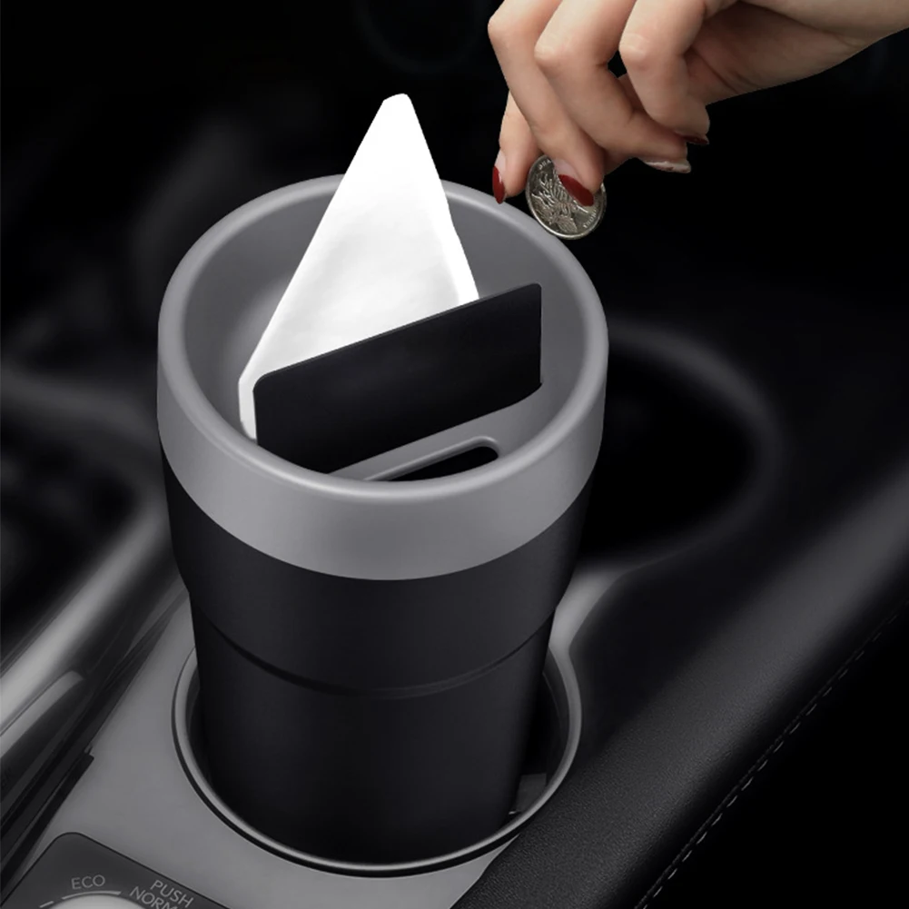 Автомобиль ПЫЛИ Многофункциональный слот для карты мусорное ведро может офис