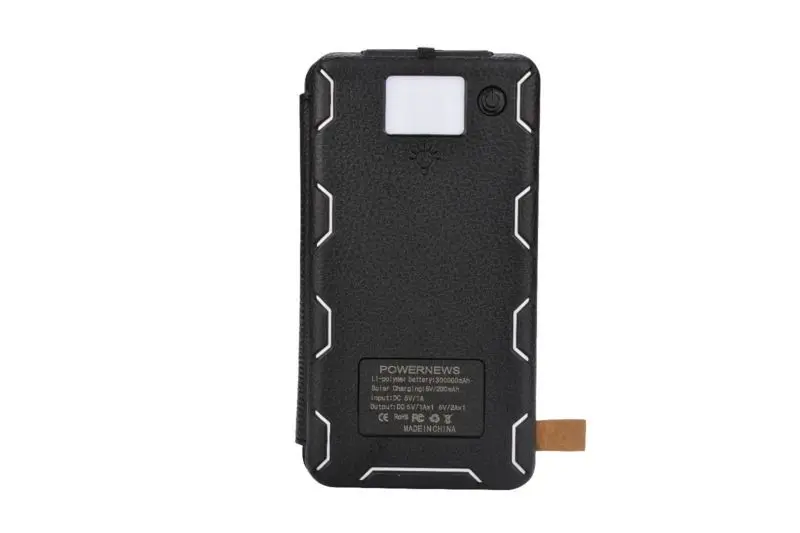 50000mAh внешний аккумулятор с солнечной панелью Внешнее зарядное устройство для