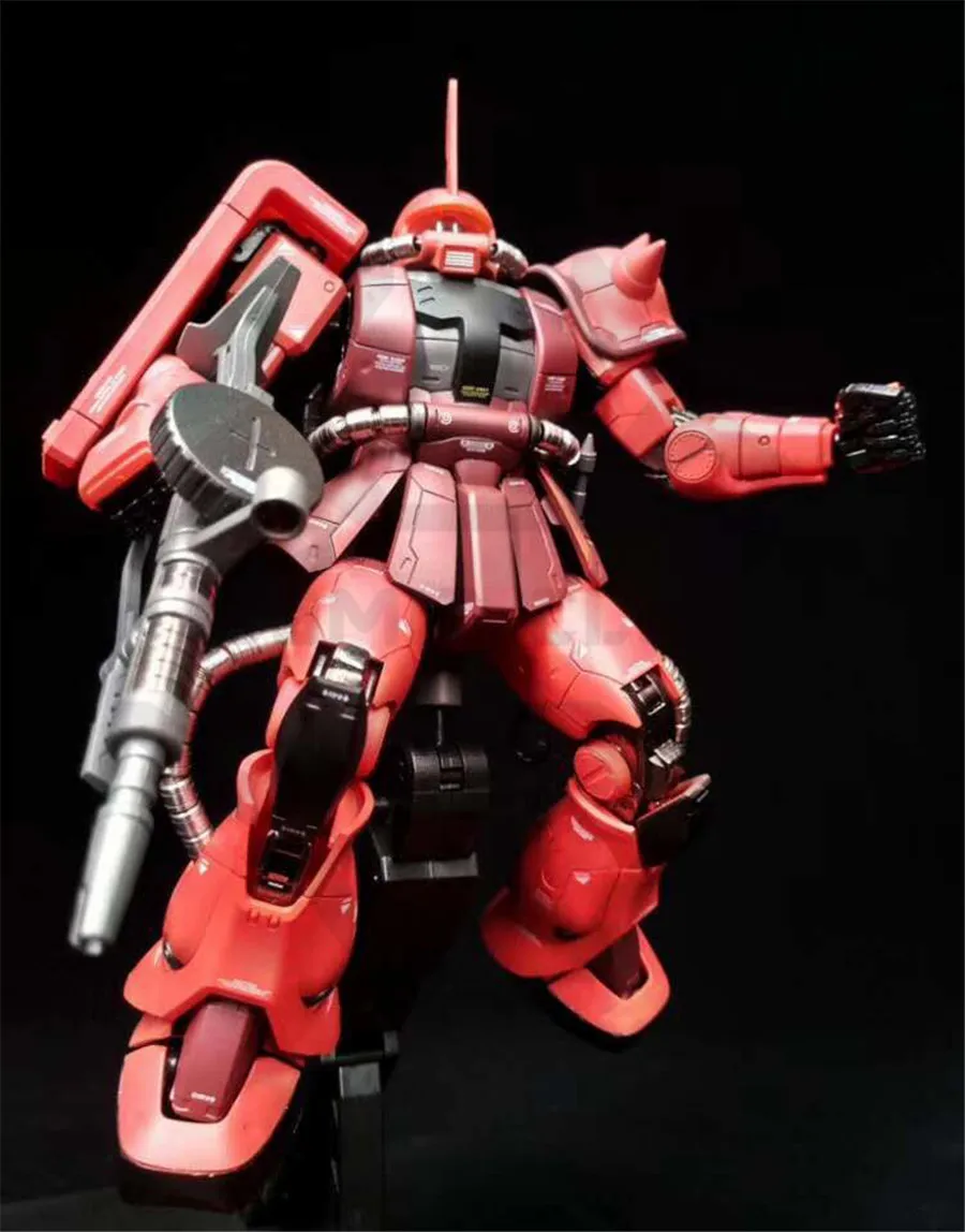 Comic Club металлический солдат MB 1/100 металлическая сборка gundam red Char Aznable zaku II сплав робот Высокое качество фигурка