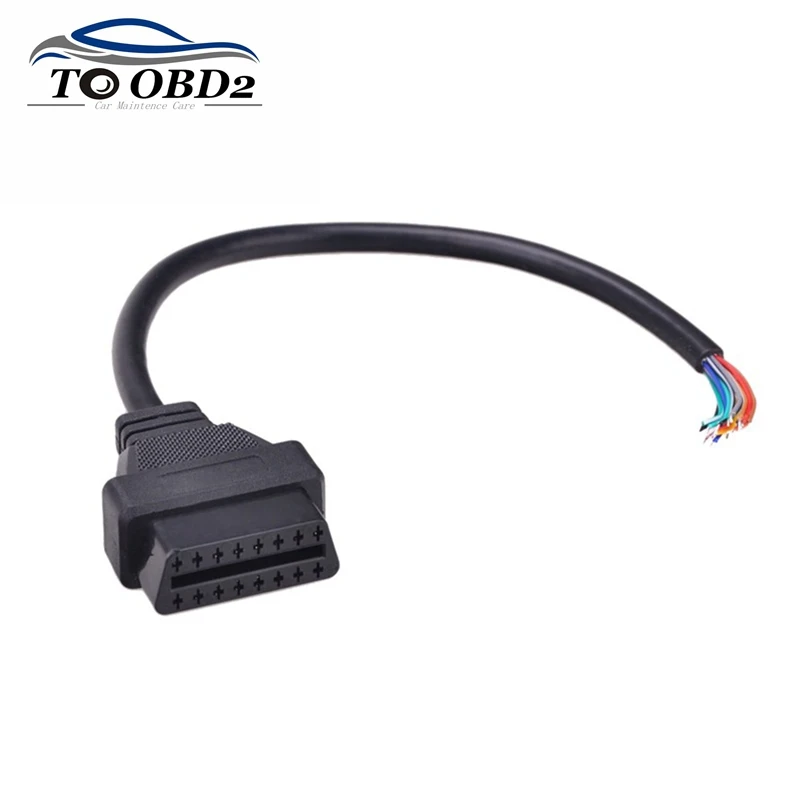 16 контактный разъем OBD11 ODB11 jзубчатый переходник WiringOBD2 бесплатная доставка