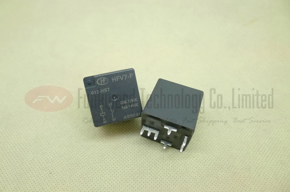 HFV7-P/012-HT HFV7-P/012-HST автомобильное реле 70A 12VDC 4 контакта | Обустройство дома