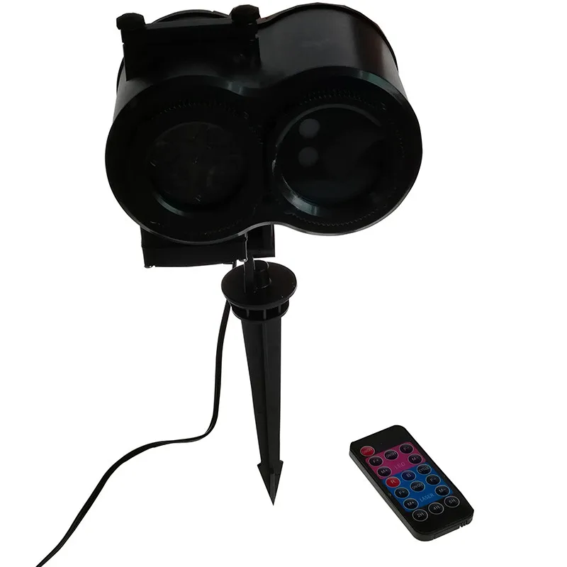 Рождественская Снежинка двойная трубчатая стойка для лазерный проектор