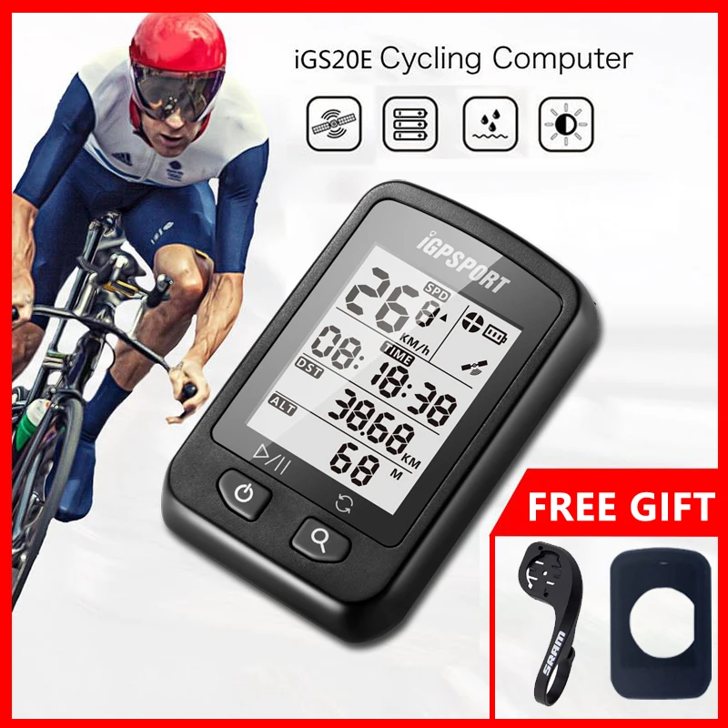 I gps порт iGS20 gps велокомпьютер Дорожный/MTBBicycle Спидометр Аксессуары для велосипеда ANT+ IPX6 Водонепроницаемый