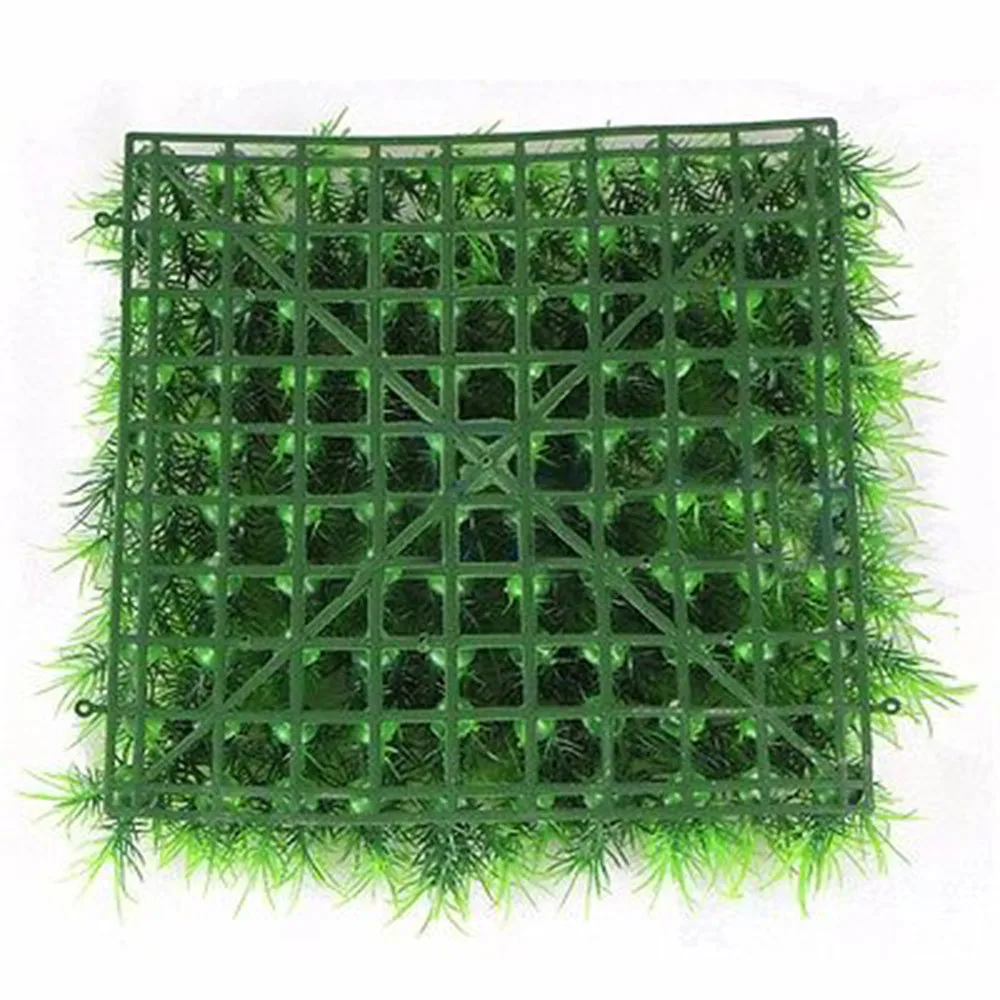 Искусственное пластиковое искусственное зеленое травяное растение газон