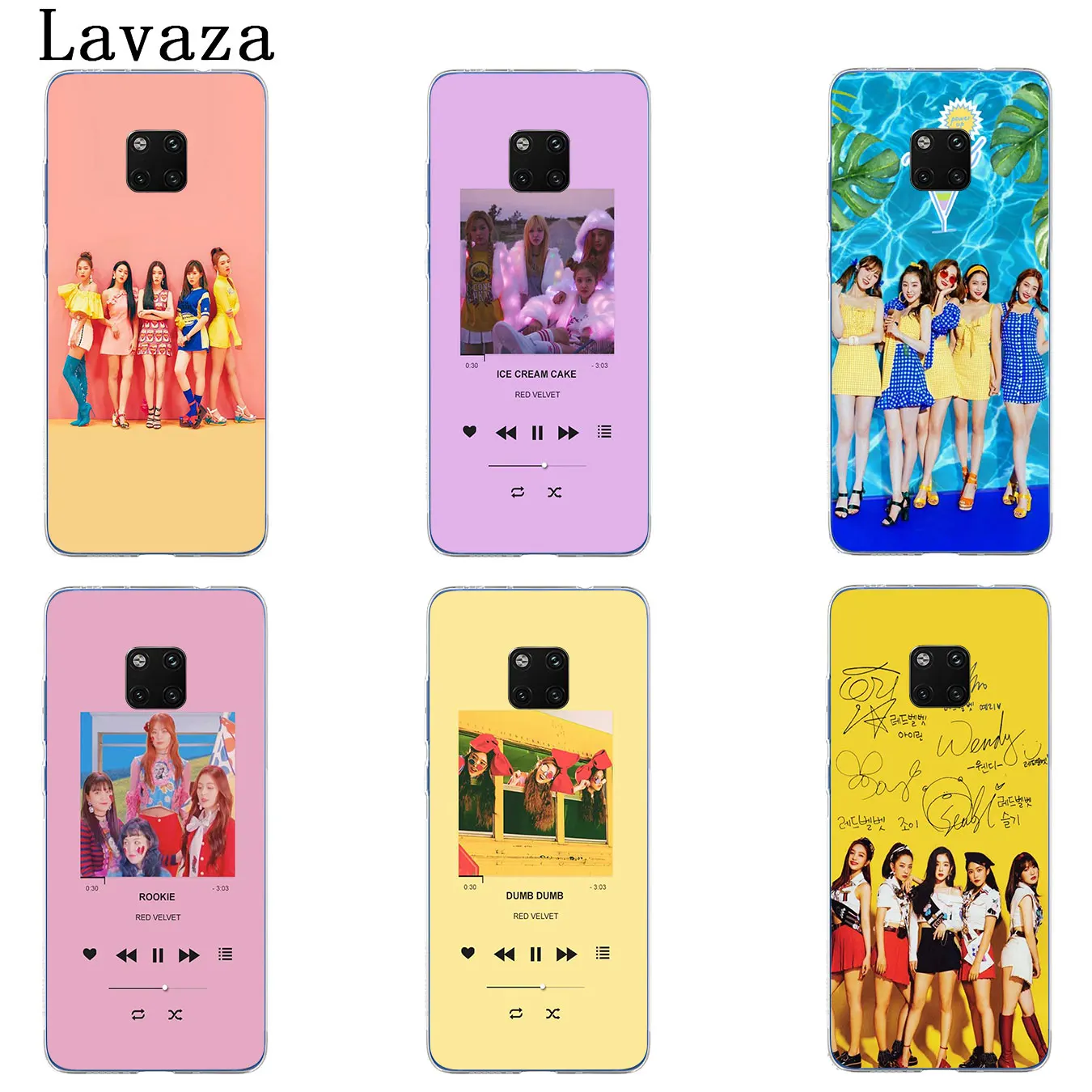 Lavaza Red Velvet kpop Phone Shell Case for Huawei Mate 30 10 20 Pro Lite Nova 5I 4 3i 3 2i 2 Y6 Prime Cover Cases | Мобильные