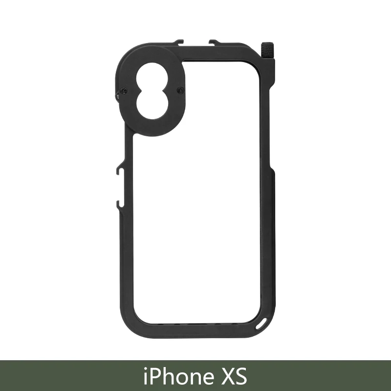 for iPhone Xs ULANZI видеокамера, установка для создания фильмов с 17 мм/моментом, крепление для объектива для iPhone Xs/Xs Max, чехол для фонографии, Крепление для штатива - Цвет: for iPhone Xs