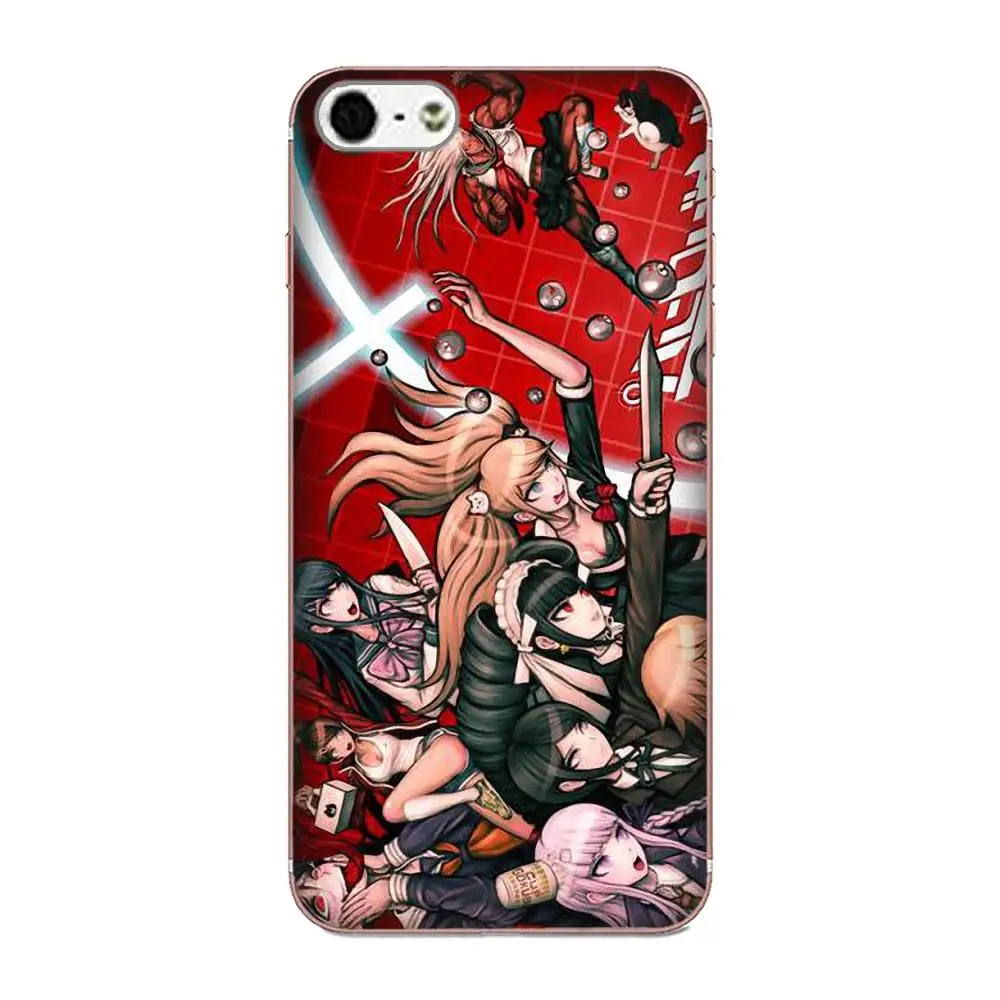 Прозрачный мягкий чехол Danganronpa для Galaxy Alpha Core Note 2 3 4 S2 A10 A20 A20E A30 A40 A50 A60 A70 M10 M20 M30 |