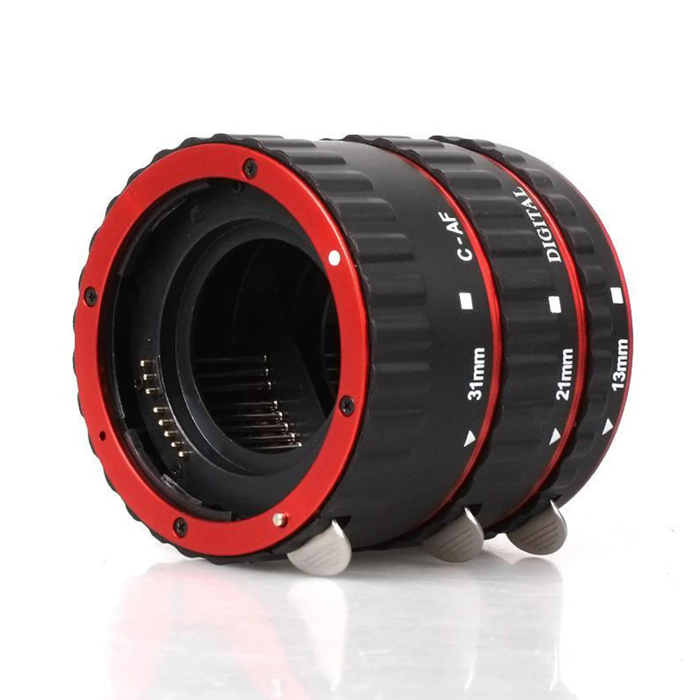 Металлическое Крепление с автофокусом Удлинительное Кольцо для объектива Canon EOS