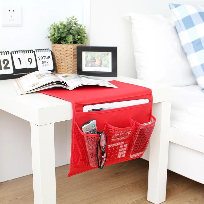 Новинка Disktopside прикроватная карманная кровать Органайзер подвесная сумка для телефона держатель книжный