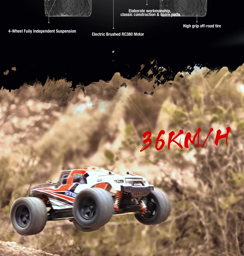 36 км/ч 55 км/ч HS 18301 1/18 Размер 2,4 г 4WD высокоскоростной большой ногой RC скоростной автомобиль высокоскоростной автомобиль RC гоночный автомобиль внедорожник игрушки