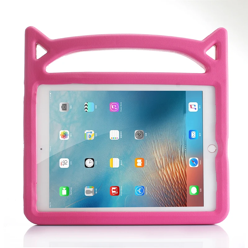 Универсальный чехол Haissky с кошачьими ушками для iPad 2 3 4 симпатичный мультяшный