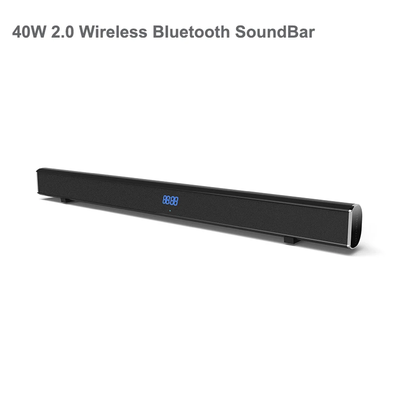 Samtronic 2.0ch 40 W беспроводная звуковая панель с Bluetooth Super Bass Home Theatre системные динамики