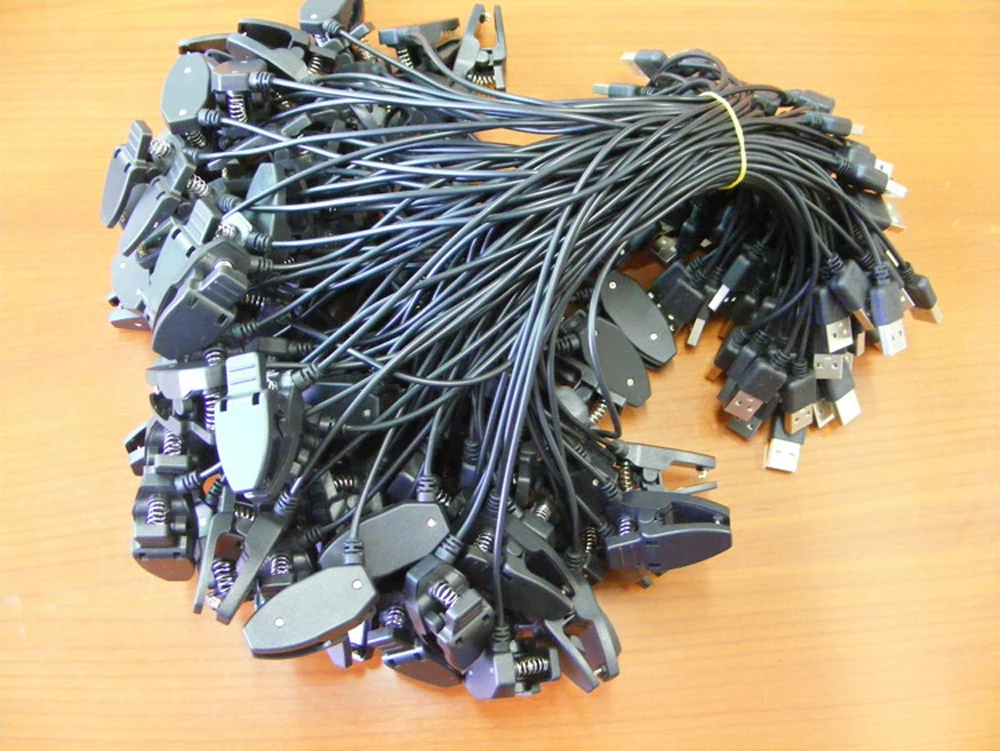 2-pin 3,5 мм или 4 мм зарядный кабель с зажимом умные часы браслеты Зарядка USB порт зарядные устройства 3,5 мм совместимый Mi band 4