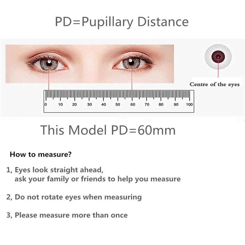 Очки POSESION SPH -1000 до + 600 асферические линзы для близорукости дальнозоркости 2 шт. 1
