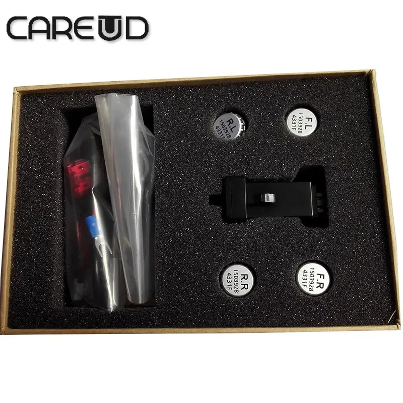 Автомобиль tpms для toyota с 4 мин. датчиков psi bar careud u912 давления в шинах инструменты