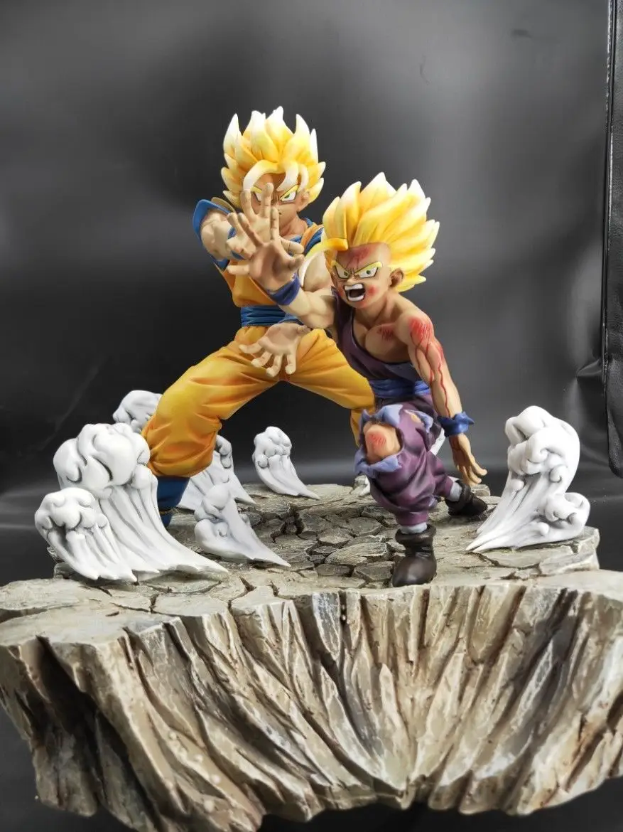 1/6 Dragon Ball Z Son Goku &amp Gohan Statue Resin Model GK Collectible | Игрушки и хобби