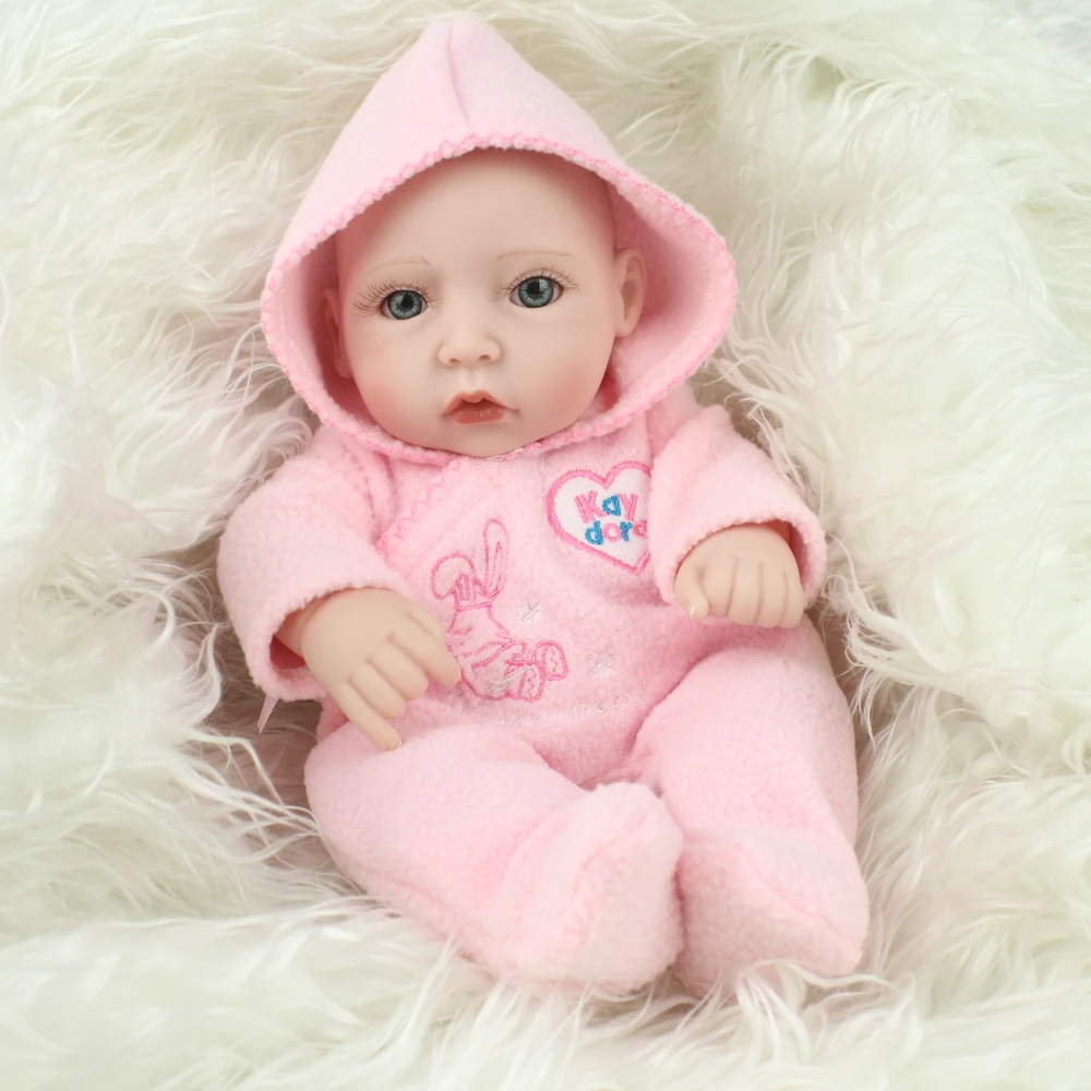 KAYDORA 10 дюймов двойная кукла Реалистичная Reborn Baby Body силиконовая игрушка сделай сам