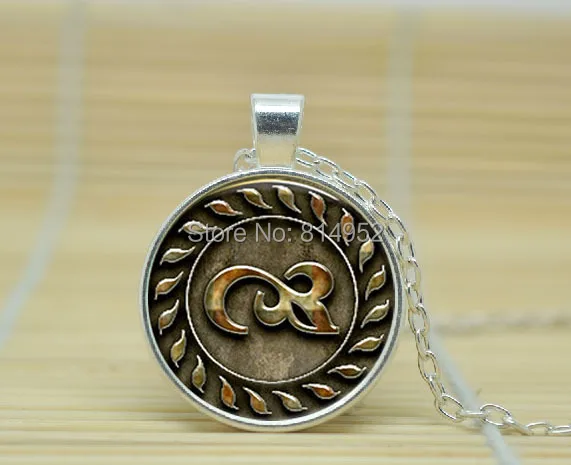 10 шт. темноте башня знак Eld вдохновил кулон ожерелье стекло кабошон A4196|necklace
