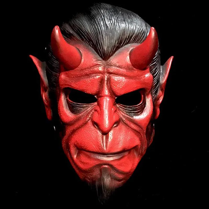 Маска Hellboy Anung Un Rama COS с орнаментом креативное художественное ремесло натуральный