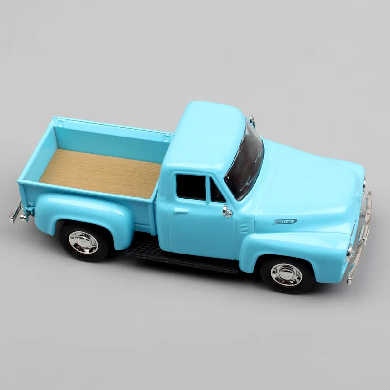 1:43 Масштаб Yat Ming классический 1953 Ford Пикап пикап F100 Mercury M Металлический Литой модельный автомобильный коллекционный