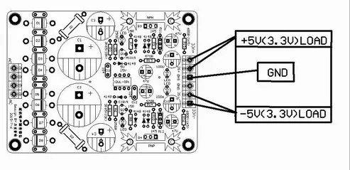 Двойной op amp OPA2604 Ультра низкий уровень шума высокая точность на MUR460 регулируемая плата питания для декодирования ЦАП+-5 в 3,3 В низкое напряжение