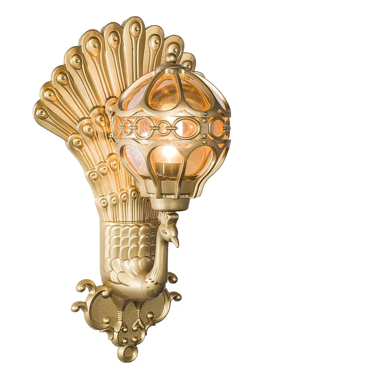 Уличные светильники в европейском стиле непромокаемые Настенные для сада