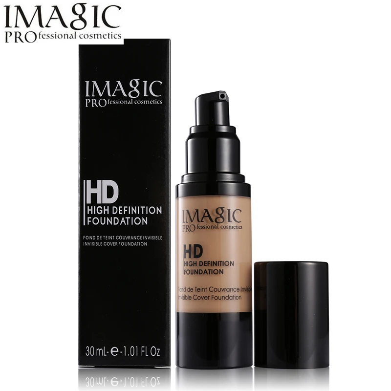 IMAGIC Макияж для лица высокой четкости Жидкий тональный крем консилер палитра