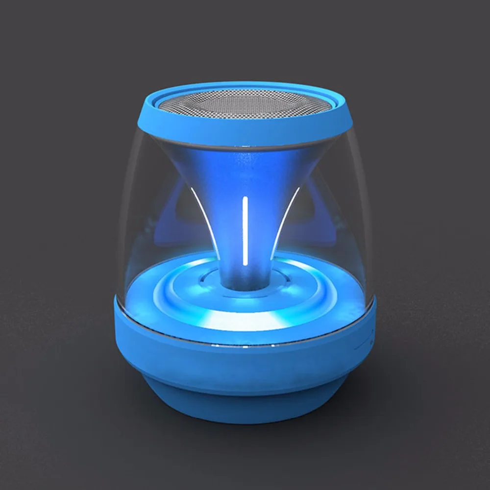 SOONHUA светодиодный волшебный свет Bluetooth беспроводной стерео динамик с басами