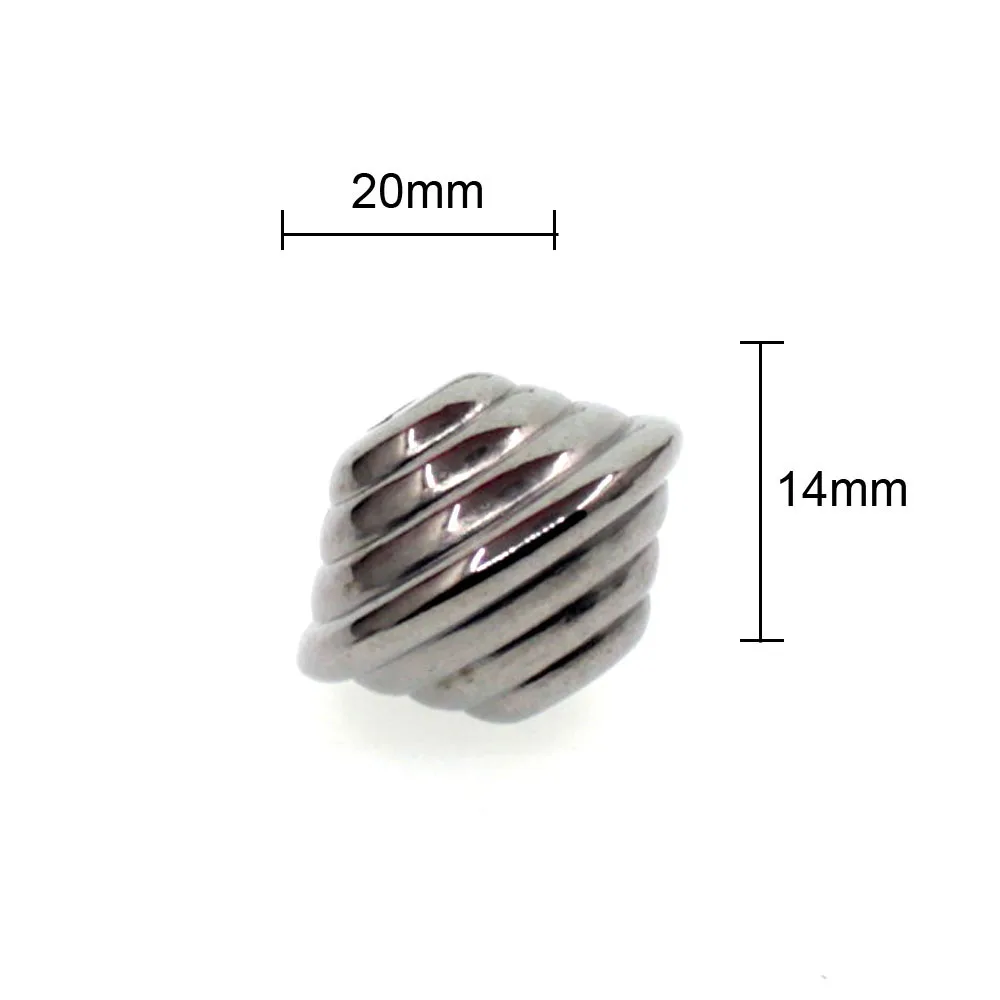 

TEVIDA Q77 37pcs Fashion Black Acrylic Beads 20x 14mm DIY For Necklaces Jewelry Making Jewelry Accessories