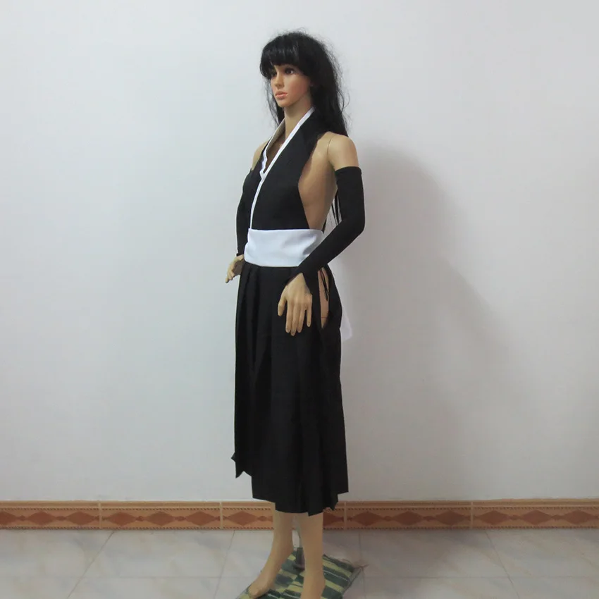 Блич Сой Фон Косплэй кимоно черные женские костюм для косплея по Вселенной