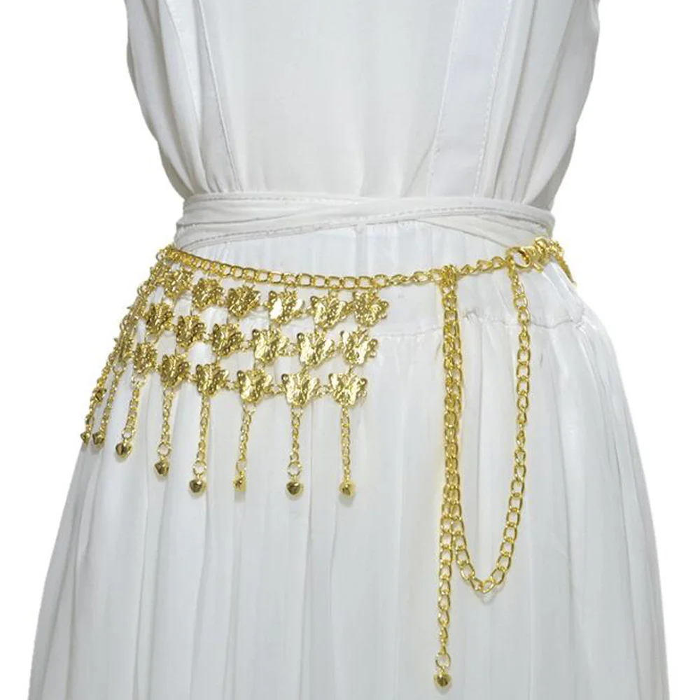 Роскошный танец живота ремни-цепи Для женщин высокое качество Летний пляж