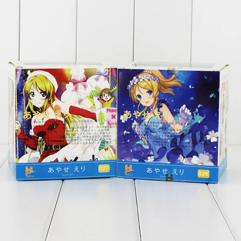 Новый цветной бокс 2 шт./лот японское аниме Love Live! Школьный идол проект ПВХ экшн