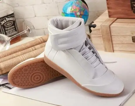Мужская повседневная обувь смешанных цветов; chaussure homme; модная обувь с высоким берцем; мужские дизайнерские кроссовки; ботильоны - Цвет: picture 9