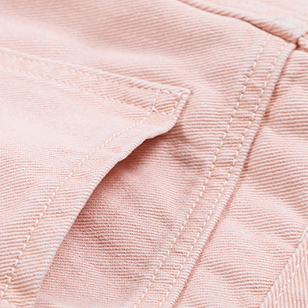 Женские джинсовые юбки шорты на пуговицах FTGSDLONG корейские летние однотонные