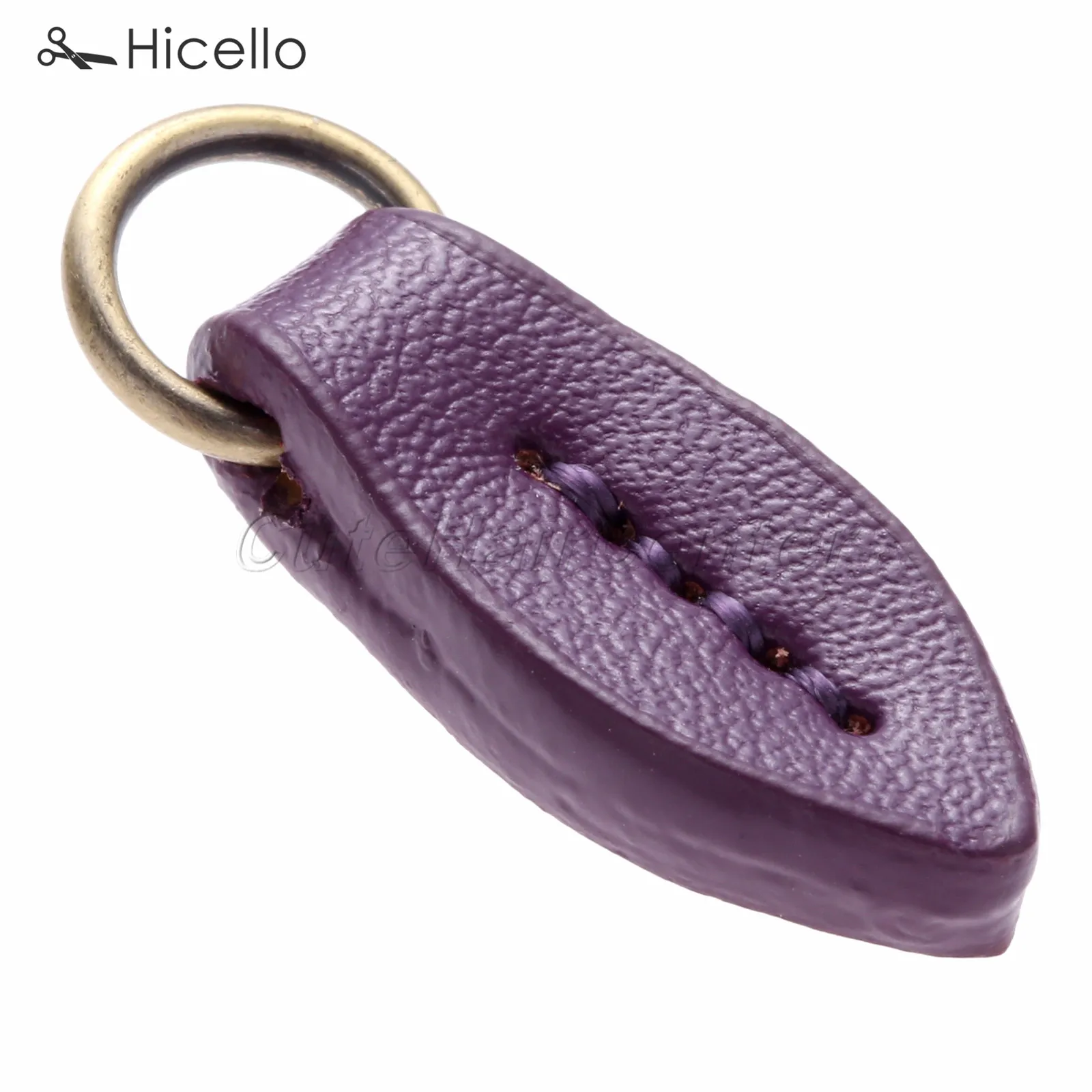 5pcs/lot Zipper Pullers Leaf Shape Pull head Replacement Sewing Craft Fasteners Leather Alloy pendant 33*11mm colorful Hicello